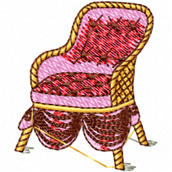 Chairs Embroidery Design 8 Chairs Embroidery Design 8